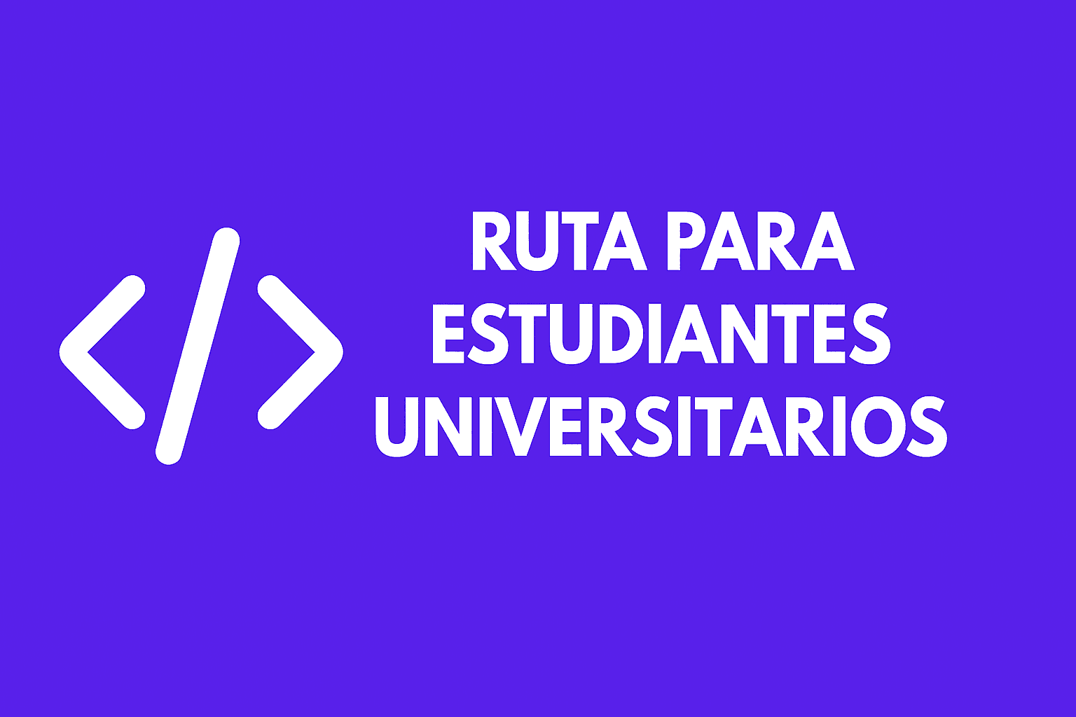 Ruta Universitarios y Profesionales